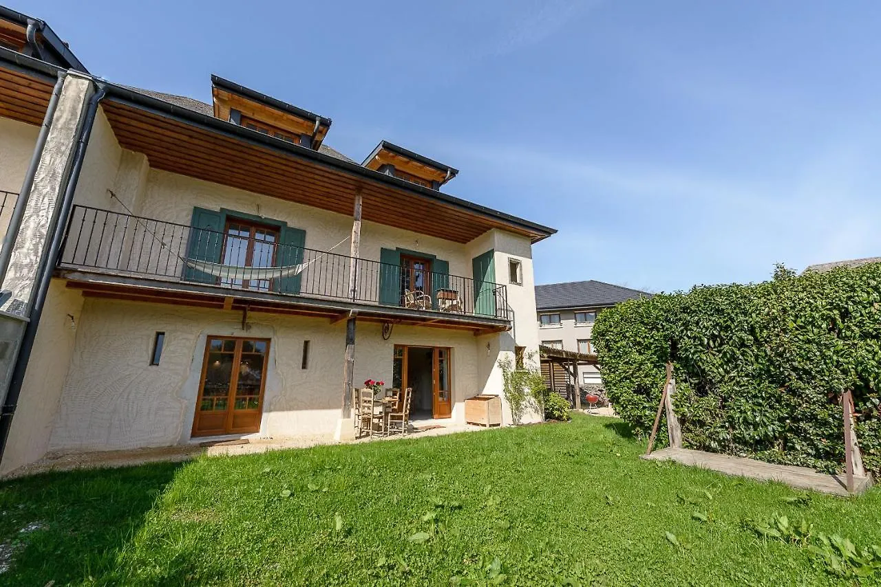 Le Nid O Grives: Family Retreat between Lake and Mountains Saint-Jorioz